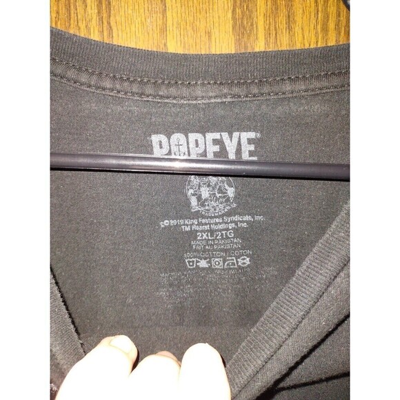 Popeye Mens 2XL Graphic T Shirt - Picture 3 of 4